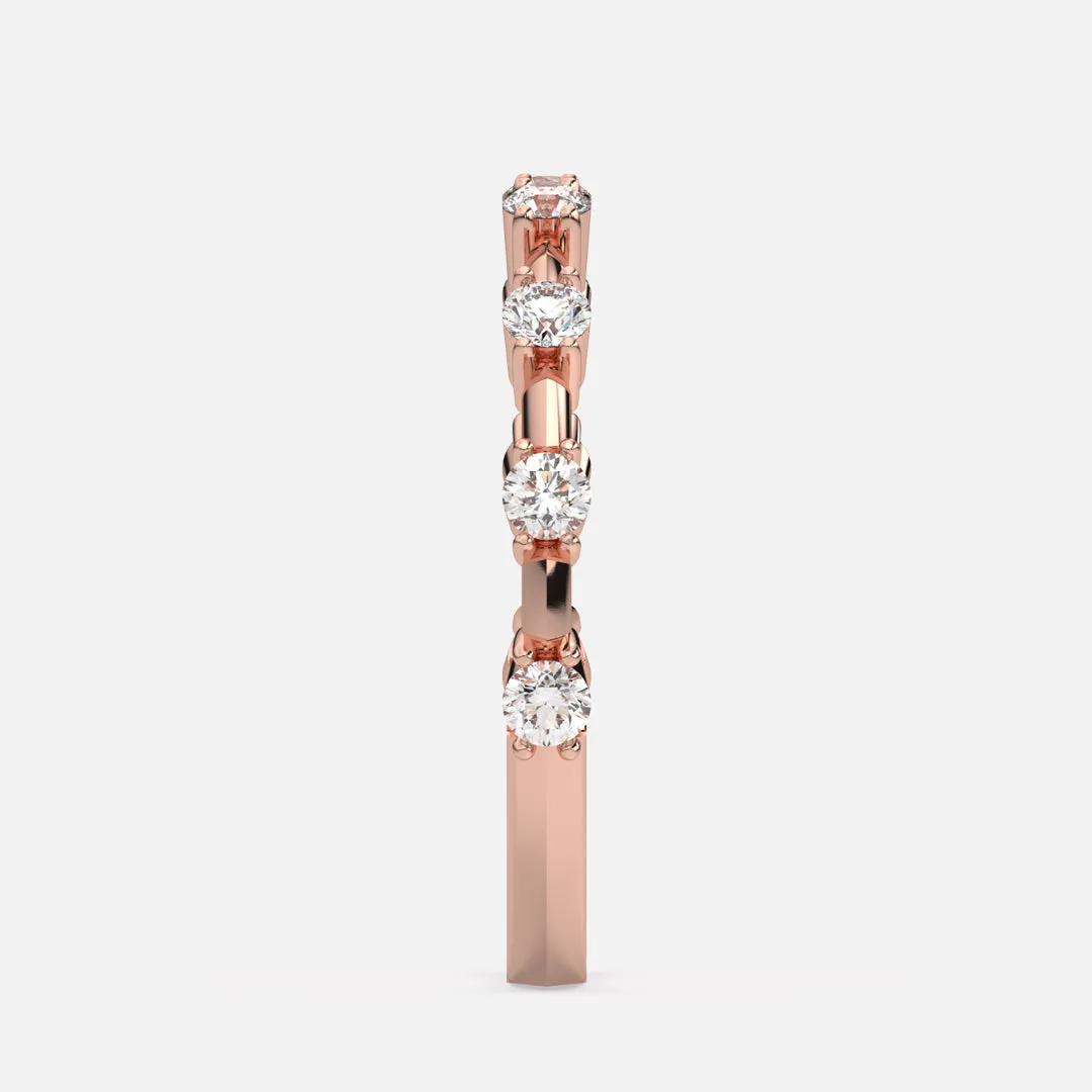 Open Skies Round Diamond Band