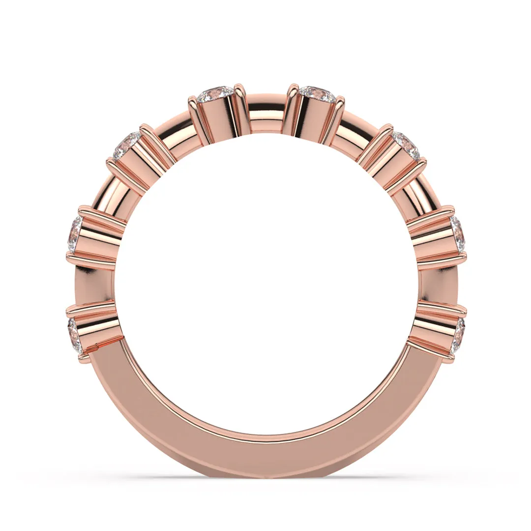 Open Skies Round Diamond Band