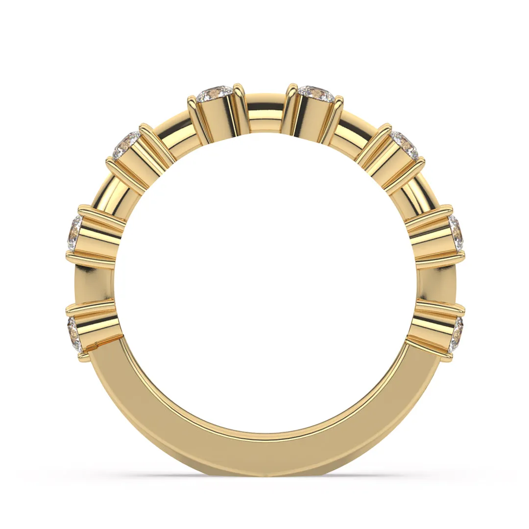 Open Skies Round Diamond Band