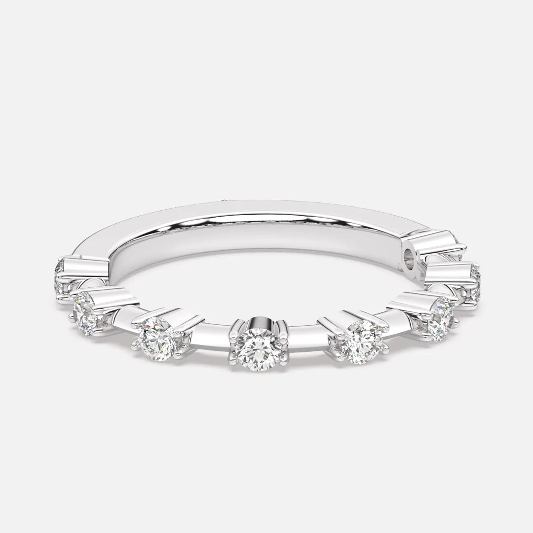 Open Skies Round Diamond Band