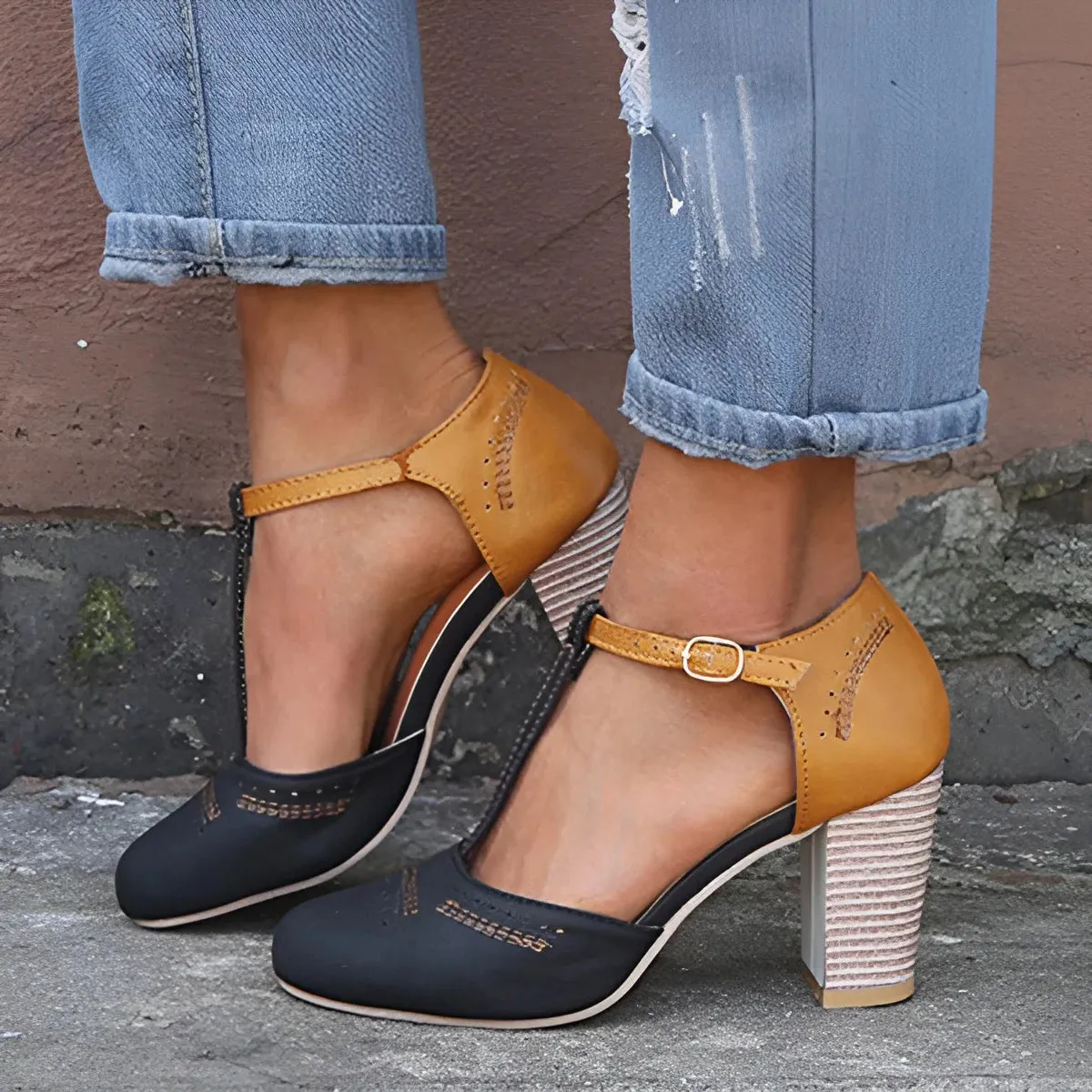 OrthoBelle™ | Women's Orthopaedic High Heels | Supportive Design, Cushioned Insole & Stylish Elevation