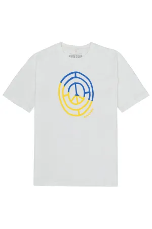Peace 4 Ukraine Women's Organic Cotton T-Shirt | White