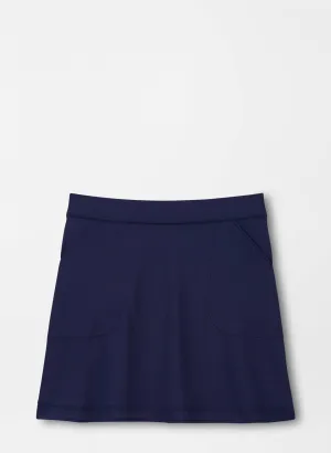 Peter Millar Womens Sally Trim Skort - NAVY