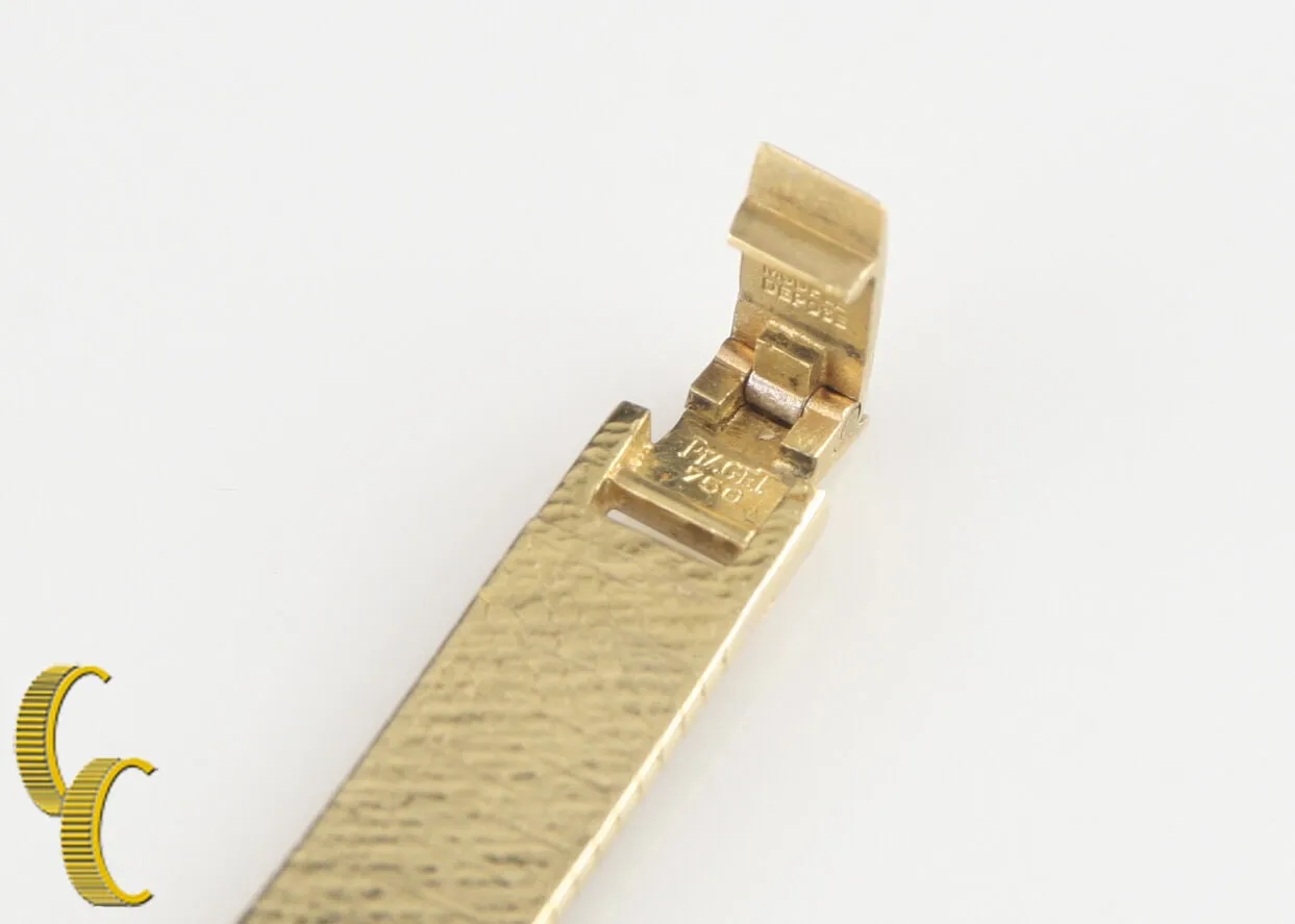 Piaget Women's Solid 18k Yellow Gold Vintage Delicate Hand-Winding Watch