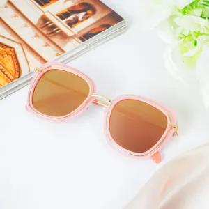 Pink Framed Brown Shades