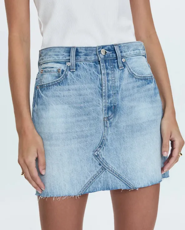 Pistola Kat High Rise Vintage Skirt - Academia