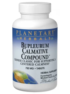 Planetary Herbals, Bupleurum Calmative Compound Xiao Yao Wan, 60 ct