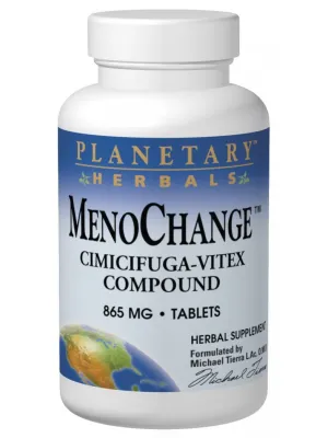 Planetary Herbals, MenoChange Cimicifuga Vitex Compound, 100 ct