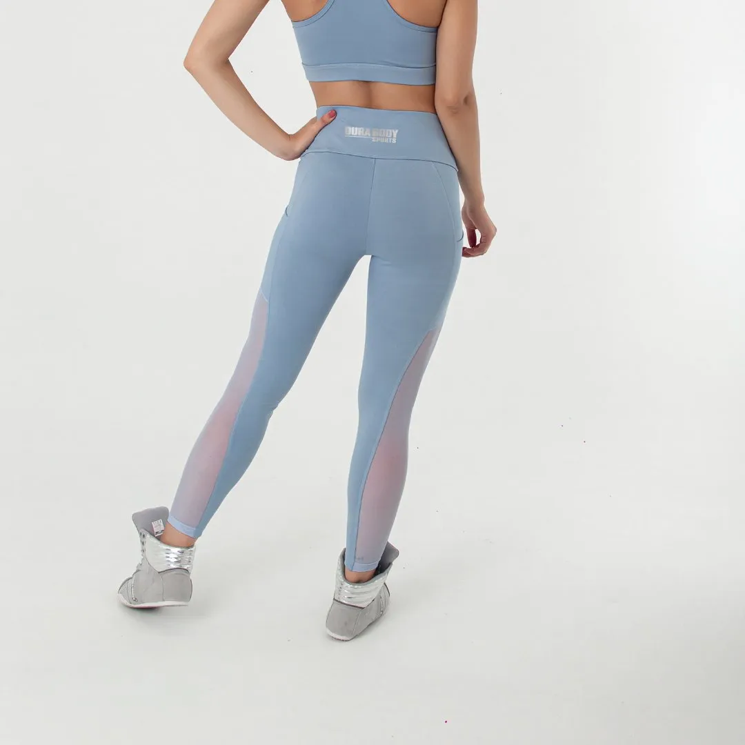 Pocket Collection Navy Grey Mid Rise