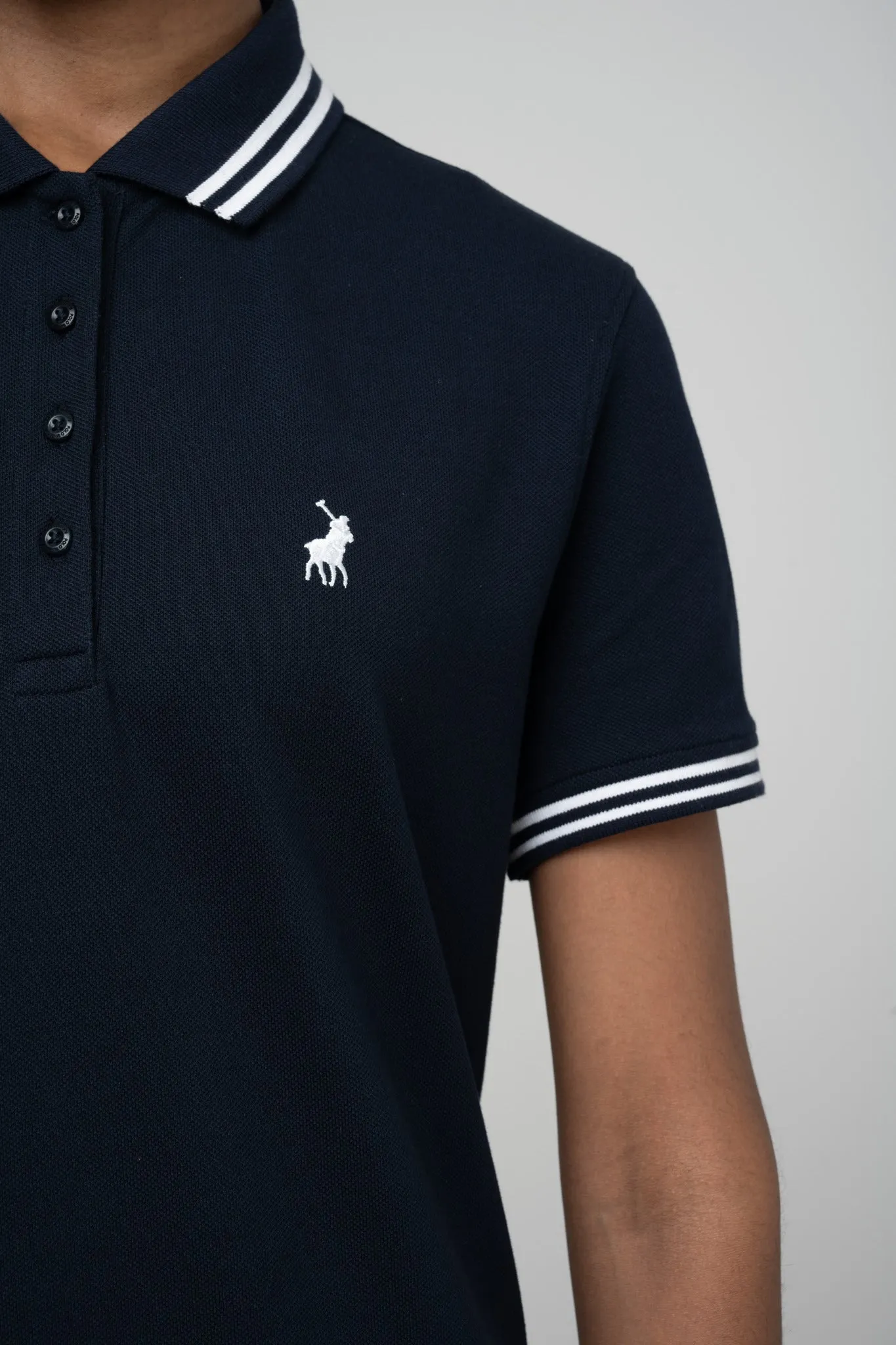 Polo Women Leah Short Sleeve Golfer Dress Navy
