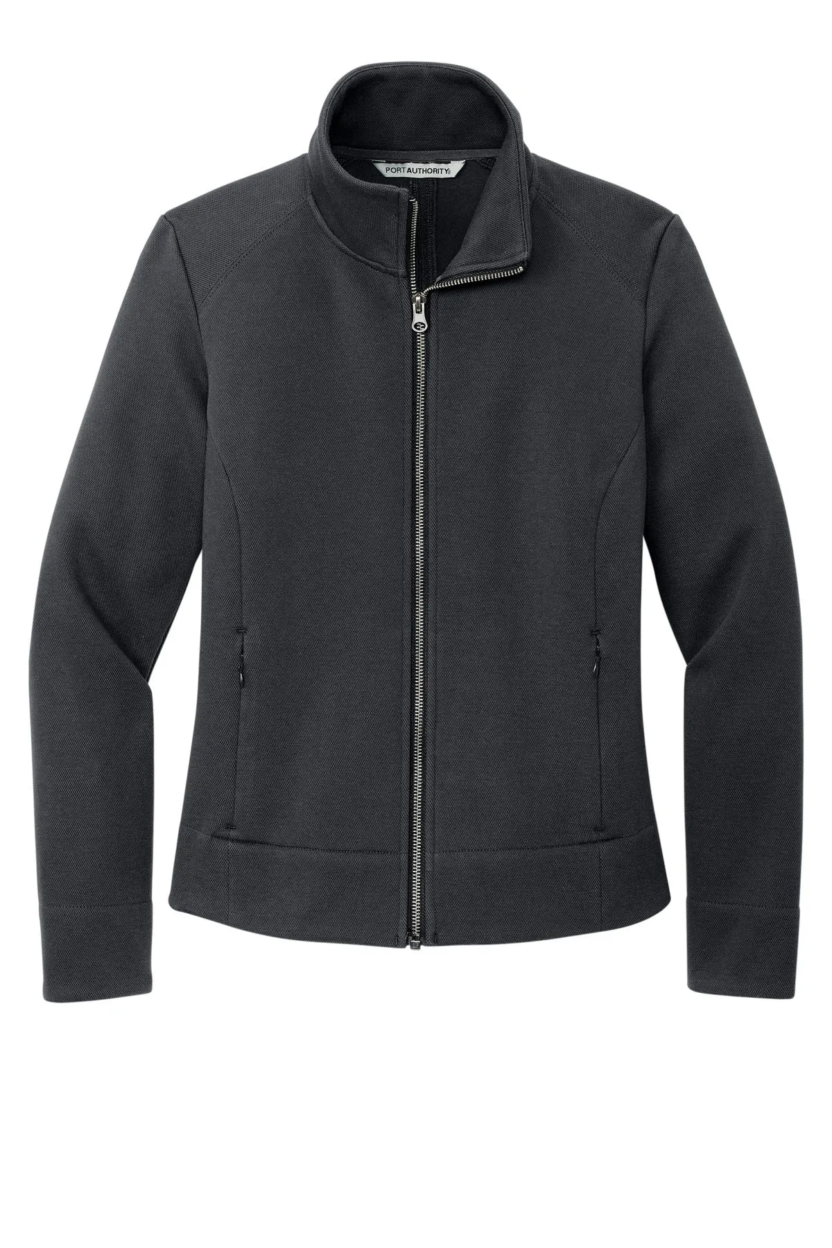 Port Authority Women's Network Fleece Jacket L422 Charcoal