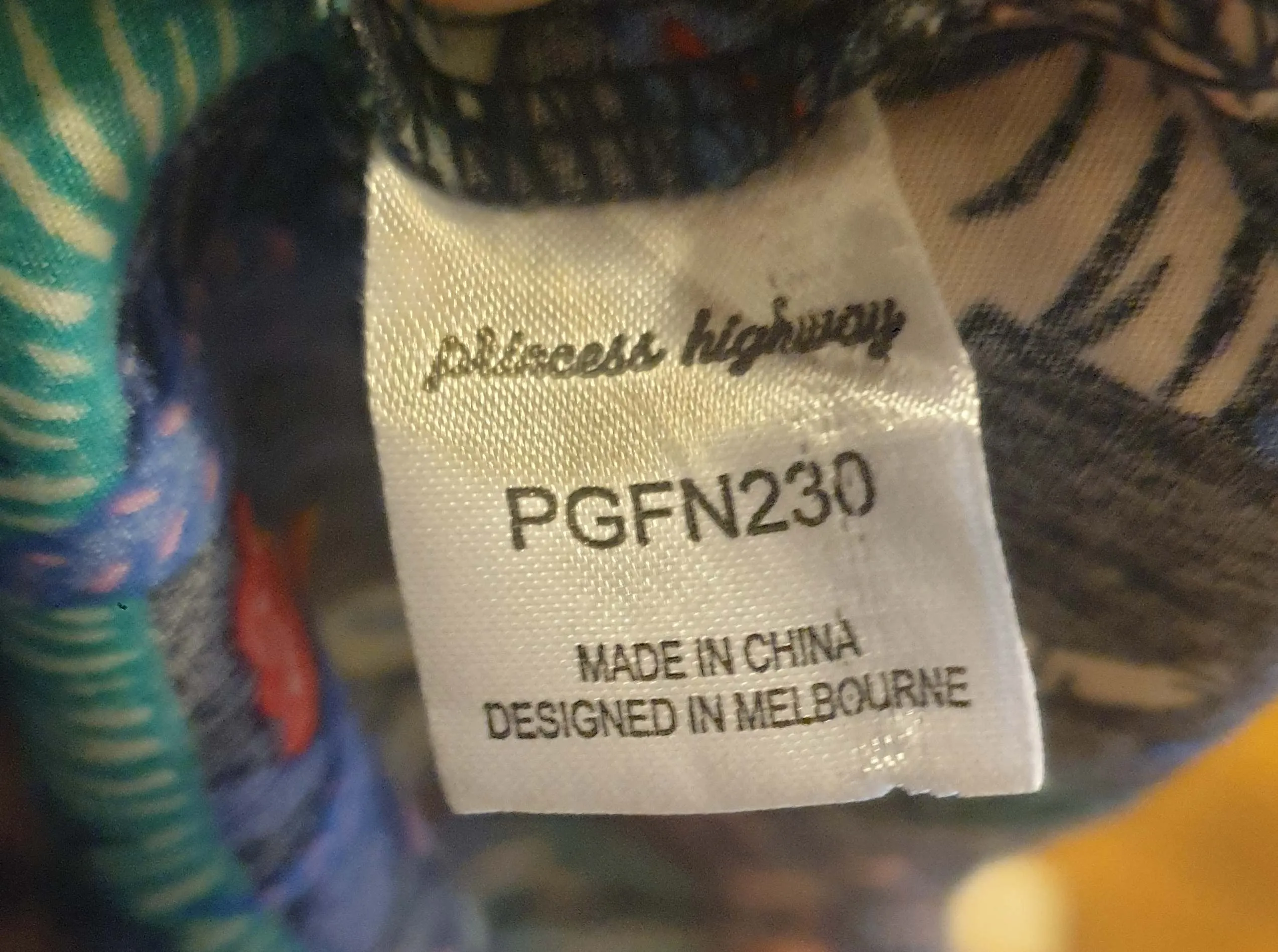 Princess Highway navy jungle print dress size 16