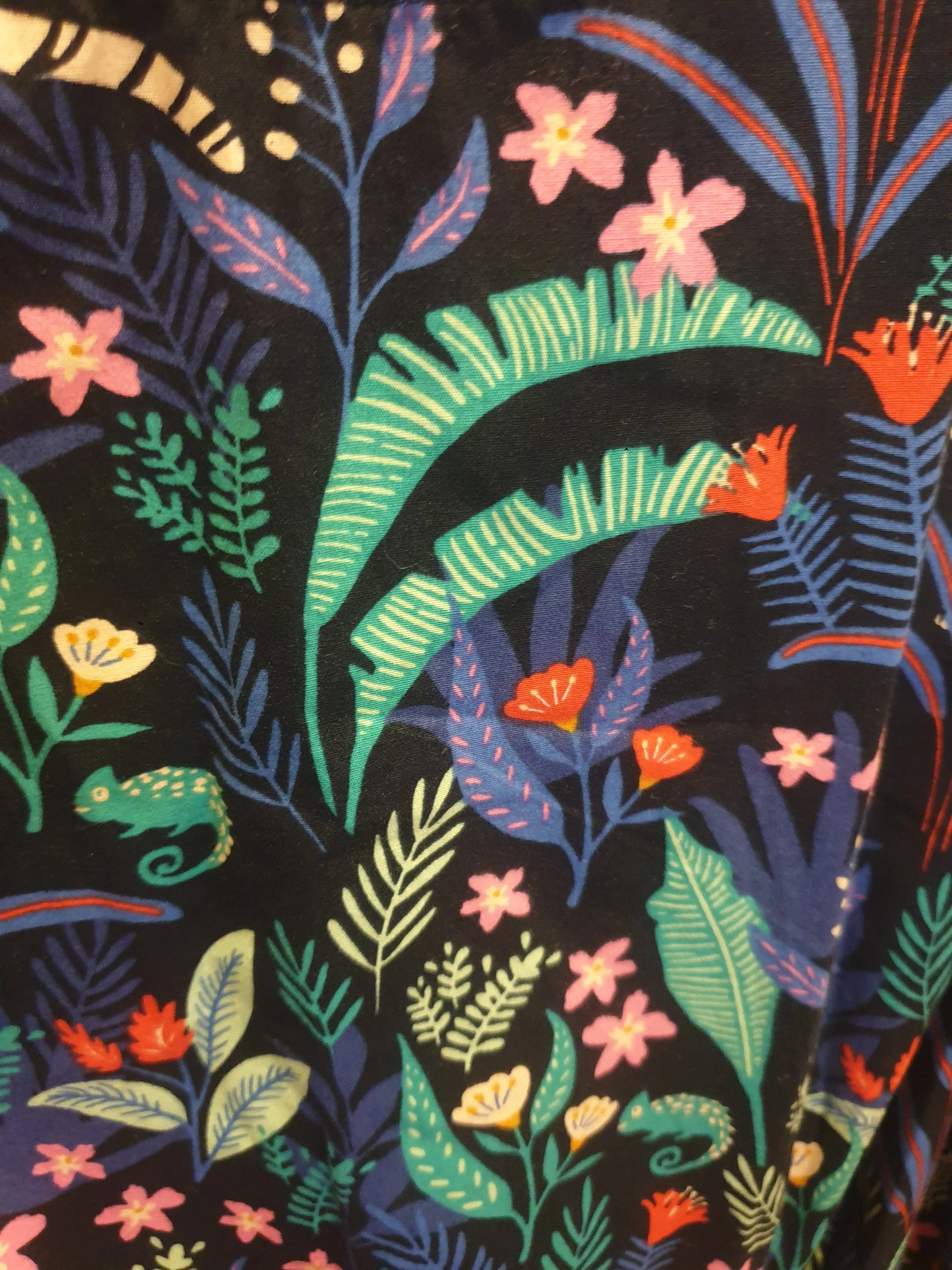 Princess Highway navy jungle print dress size 16