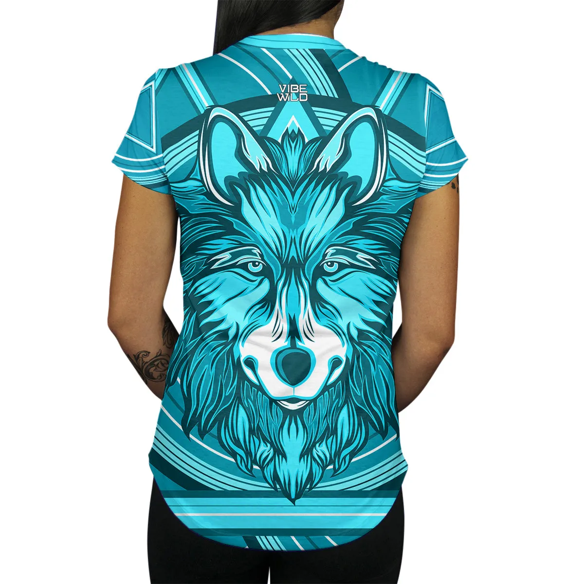 Prizm Wolf Women's Tee
