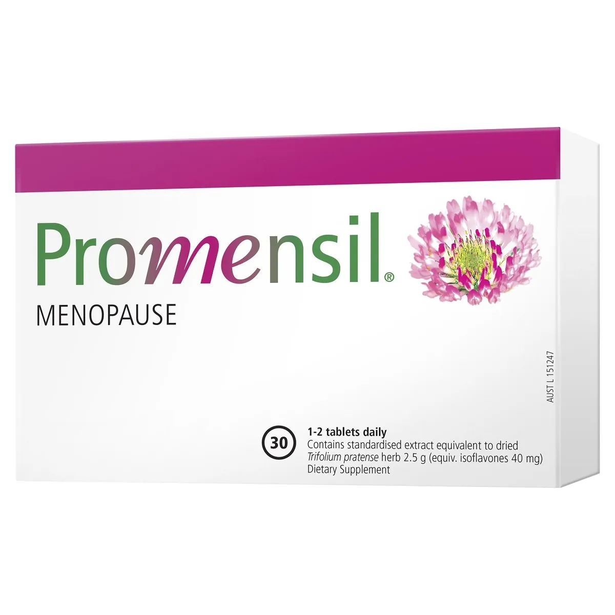 Promensil Menopause 30 Tablets