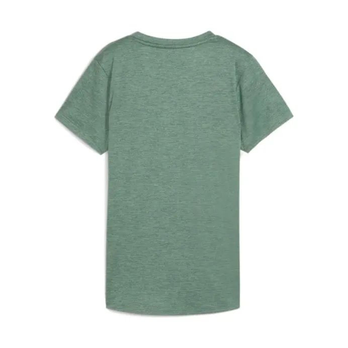 Puma Women's Essential Heather Tee - Green Moon