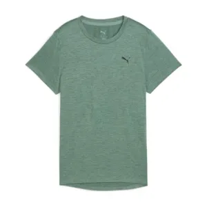Puma Women's Essential Heather Tee - Green Moon