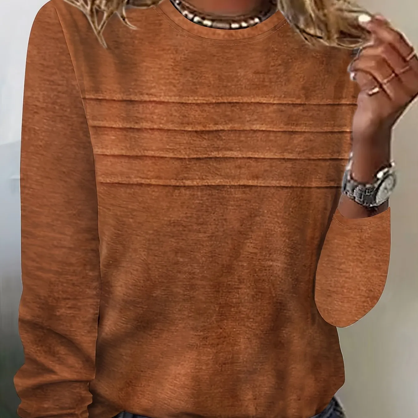Quinn | Casual Round Neck Pullover
