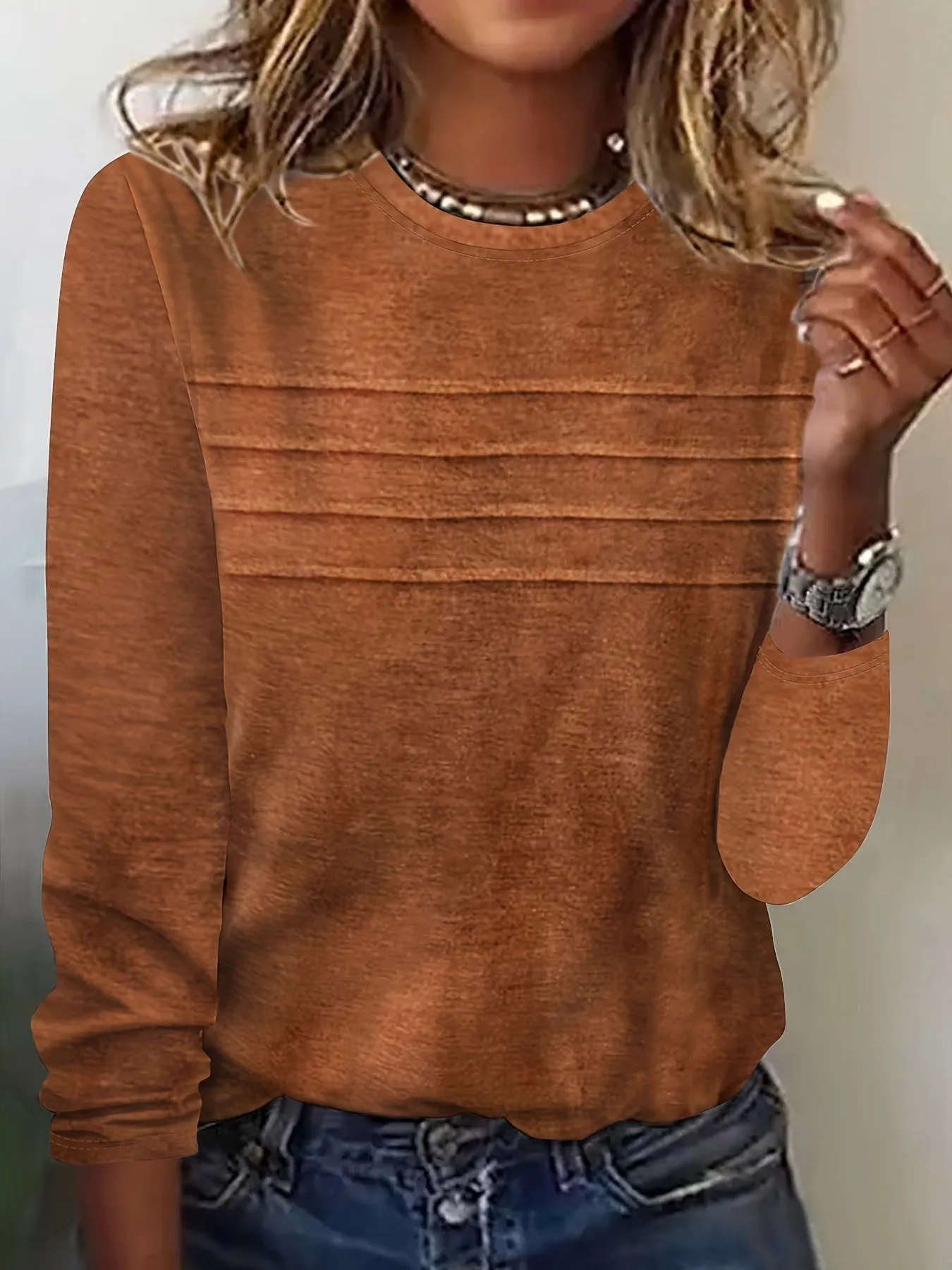 Quinn | Casual Round Neck Pullover