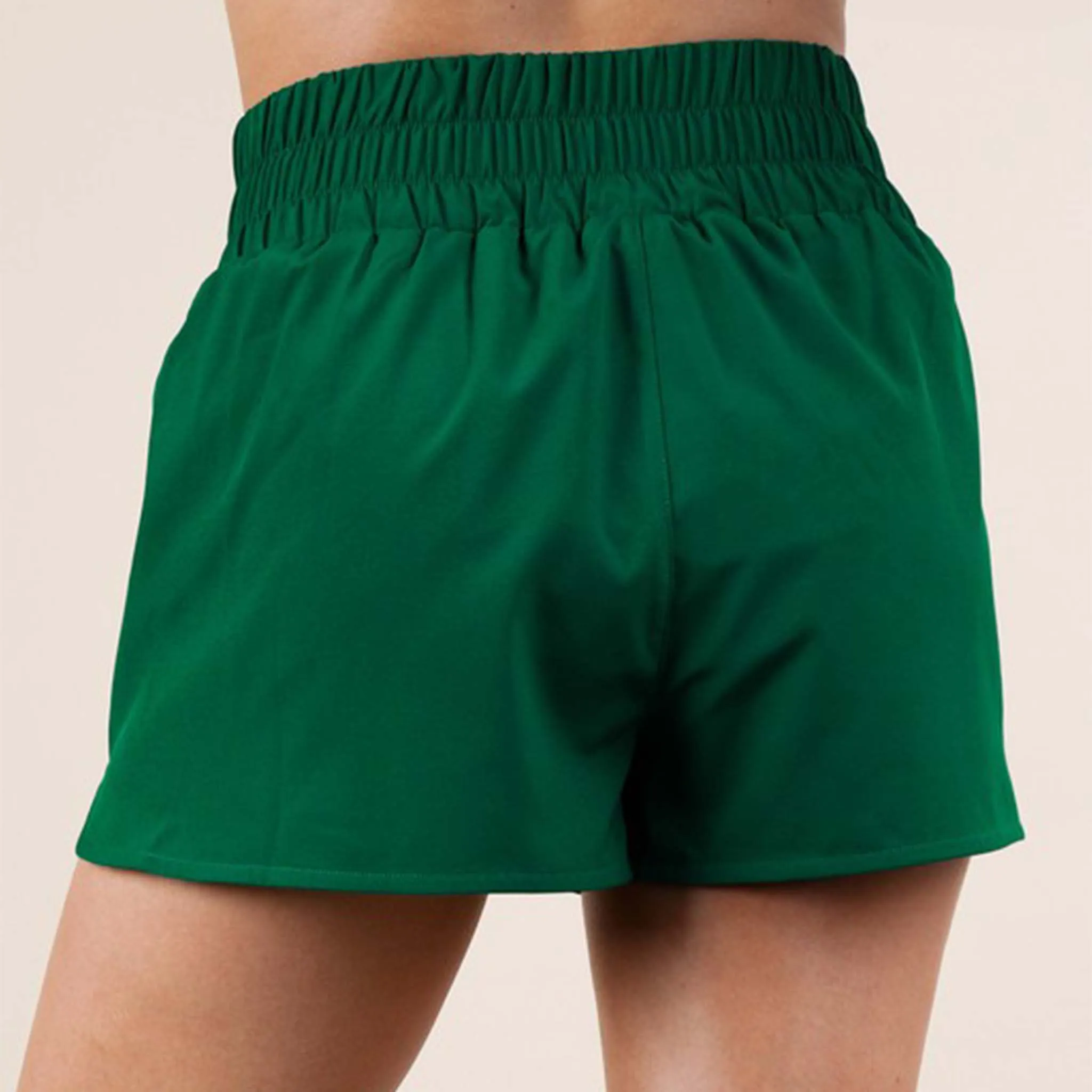Racer Stripe Smocked Shorts