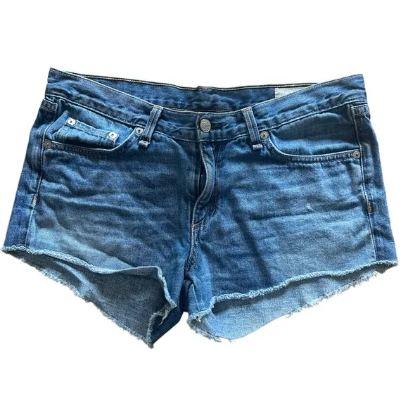 Rag and Bone size 27 Denim Blue Women's Shorts in very good condition
