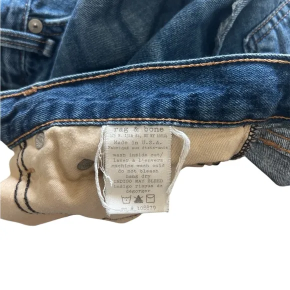 Rag and Bone size 27 Denim Blue Women's Shorts in very good condition