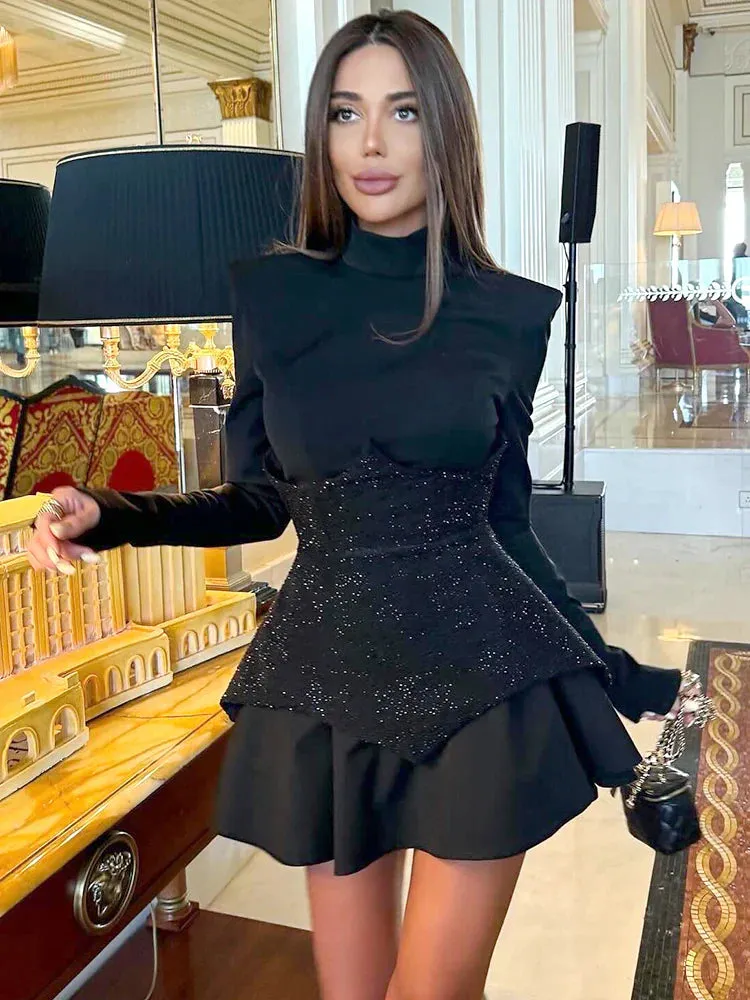 Ramona® | Shiny mini dress with sequins