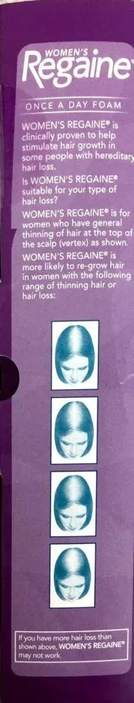 Regaine Women's Extra Strength Minoxidil 5% 4 months 120gm