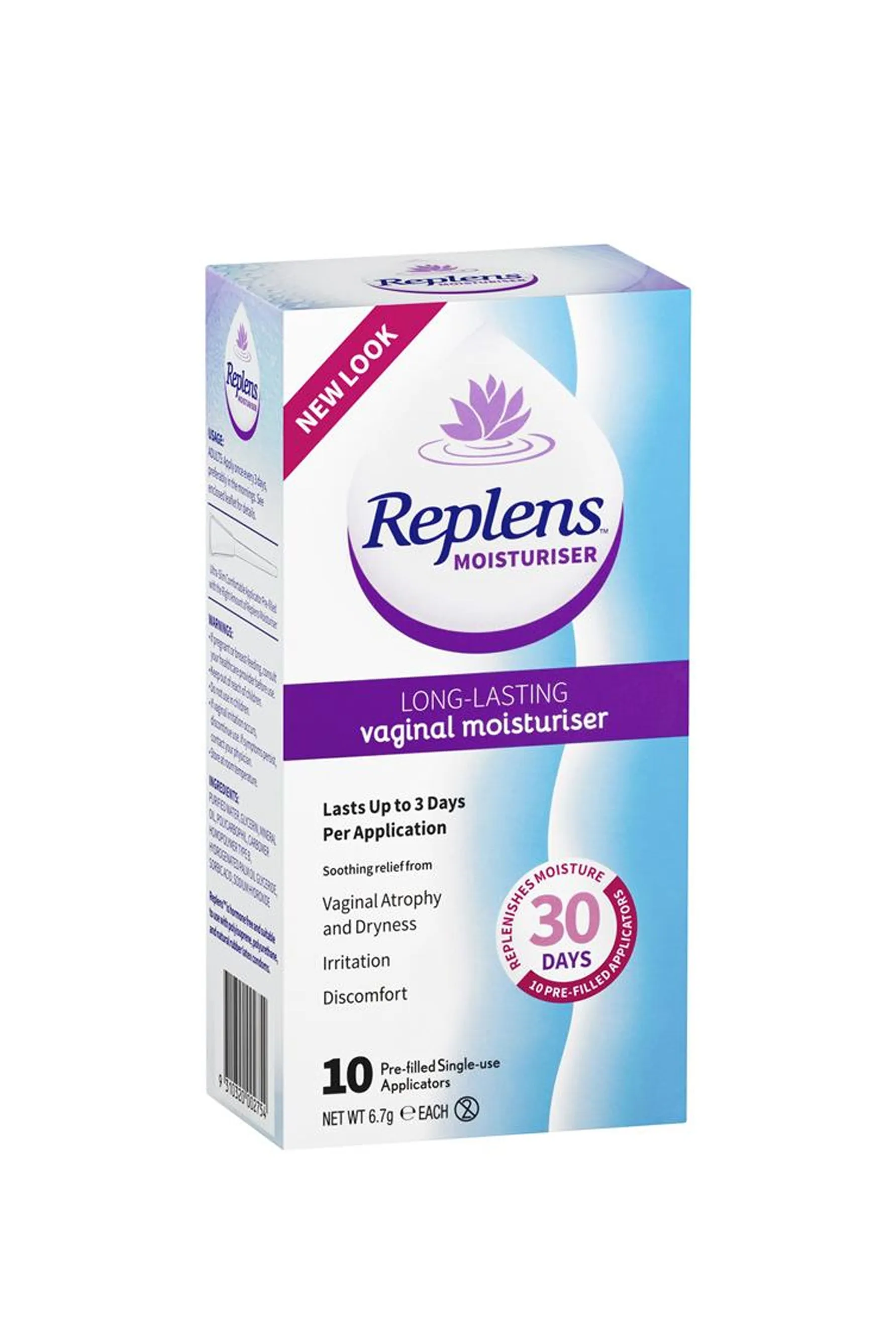 REPLENS Vaginal Moisturiser 10 Pack