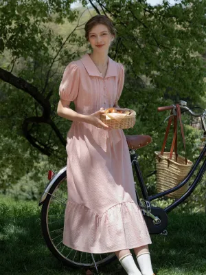 Rosy Whisper Vintage Dress