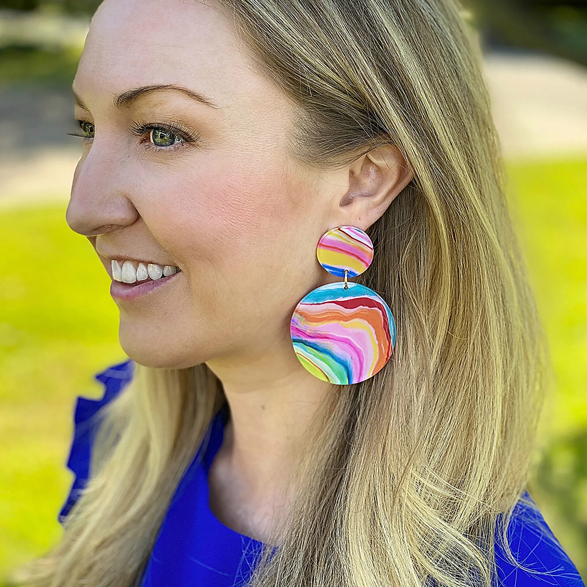 Round Earrings