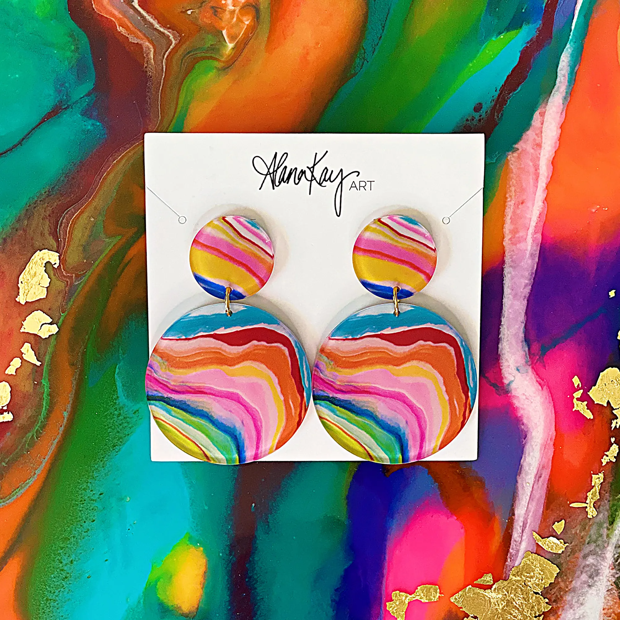 Round Earrings