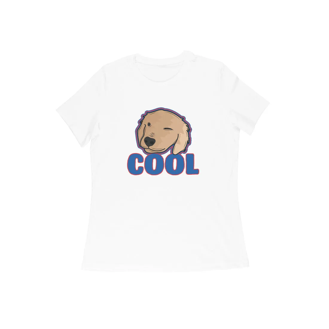 Round Neck T-Shirt (Women) - Labra-dorable (11 Colours)