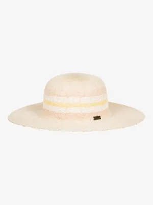 Roxy Womens Colors of Sunset Straw Panama Hat