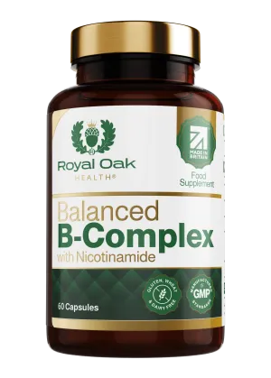 Royal oak health Balanced Vitamin B-Complex with Nicotinamide (60 capsules)