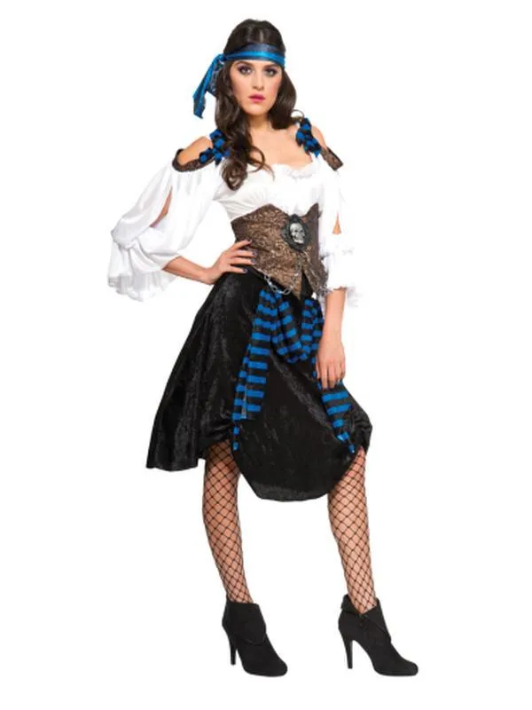 Rum Runner Pirate Costume Size S