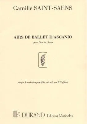SAINT SAENS - AIRS DE BALLET DASCANIO FOR FLUTE/PIANO