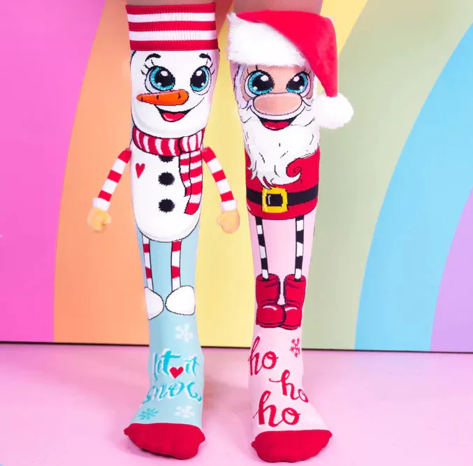 Santa & Snowman Socks