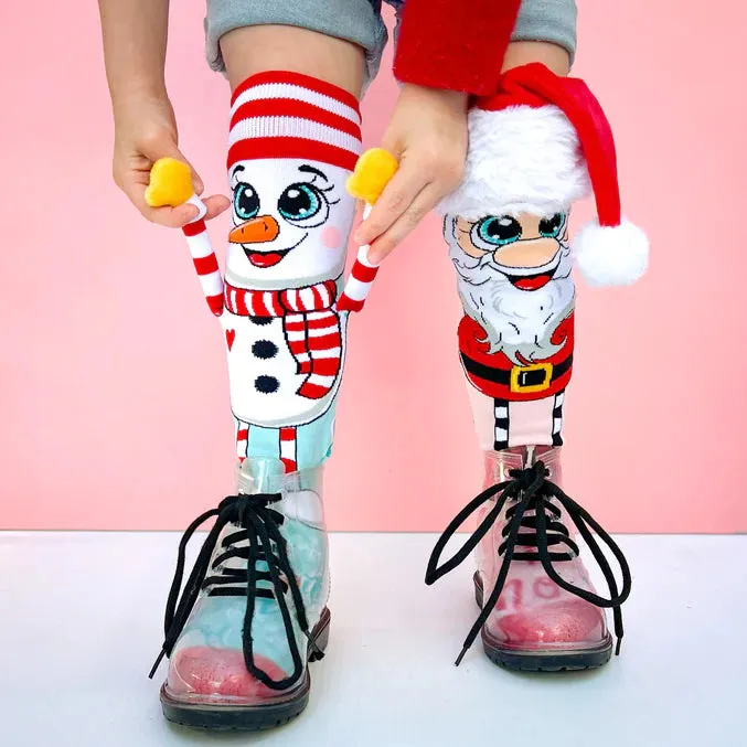 Santa & Snowman Socks