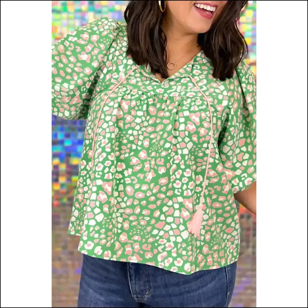 Sassy Green Leopard: Unleash your Inner  Boho Queen, Darling! 🐆 Needful Things