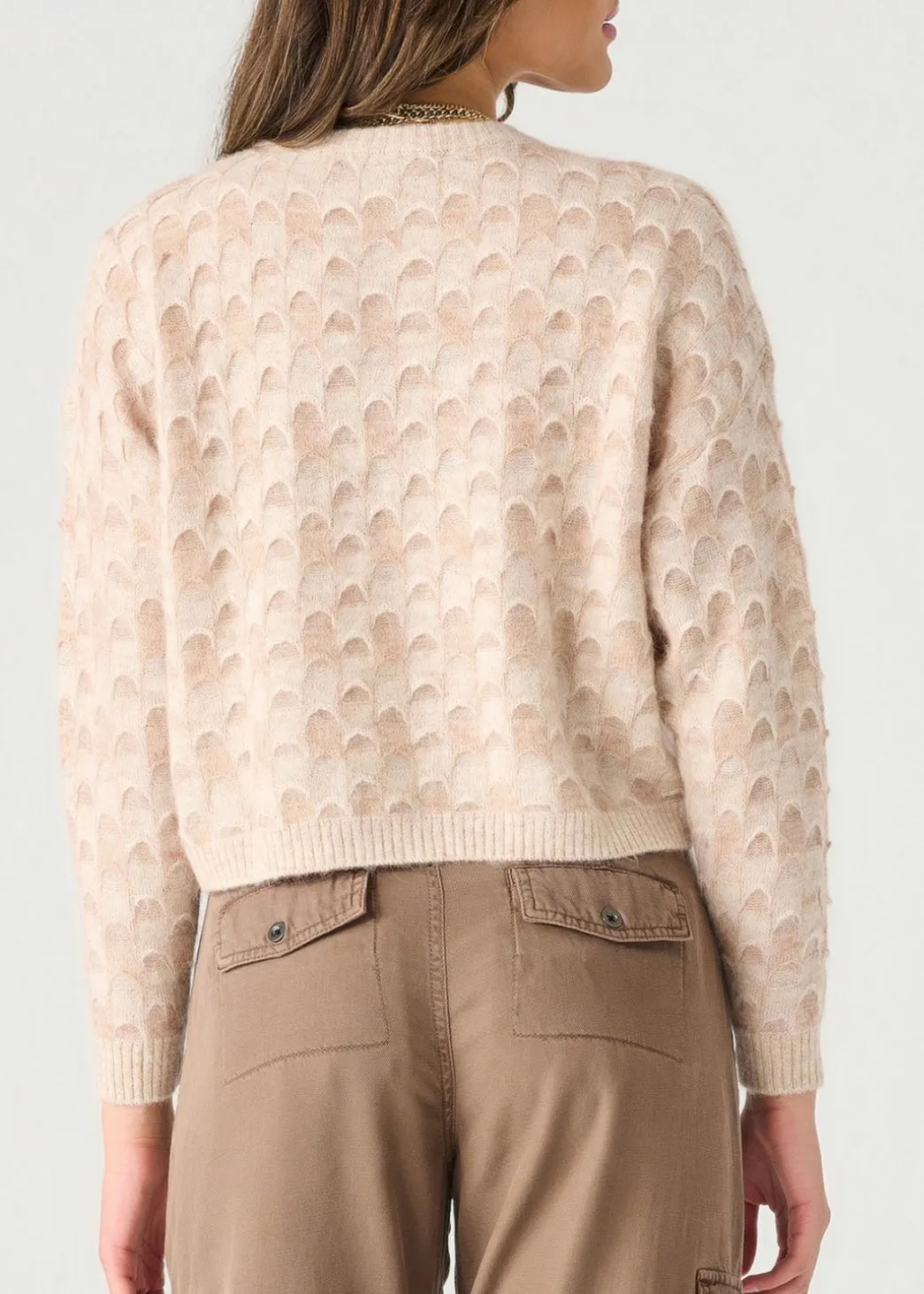 Scalloped Stitch Sweater