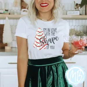 Shape of You Tee | Women | Christmas | Santa | Adult |
