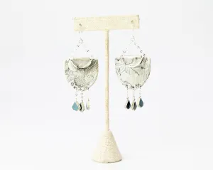 Shield Earring / Silvery Elemental