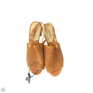 Shoes Heels Block By Alex Marie In Brown, Size: 8