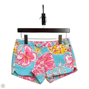 Shorts By Lilly Pulitzer In Floral Print, Size: 0