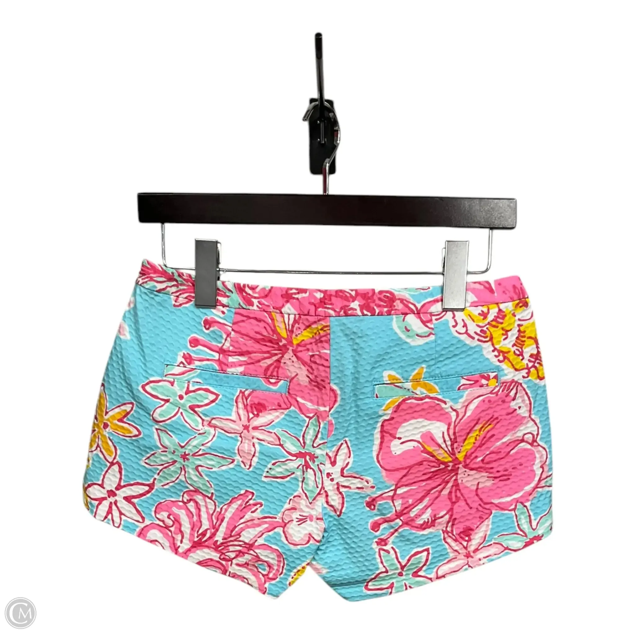 Shorts By Lilly Pulitzer In Floral Print, Size: 0