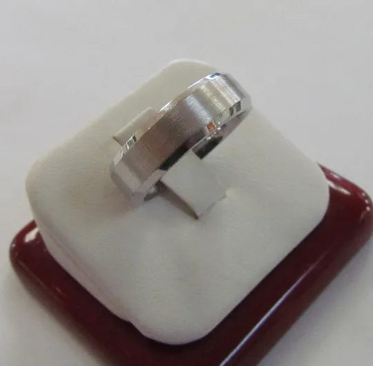 Silver Wedding Band Sterling 925 Satin Finish Custom Made Ring Designed For You Men or Womens Size 4 5 6 7 8 9 10 11 12 13 14 15