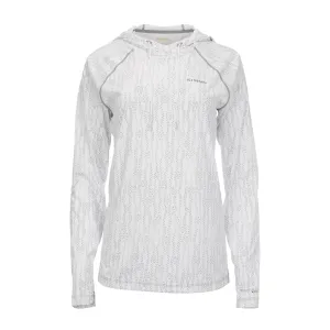 Simms Womens Solarflex Hoody - Lily Pad White