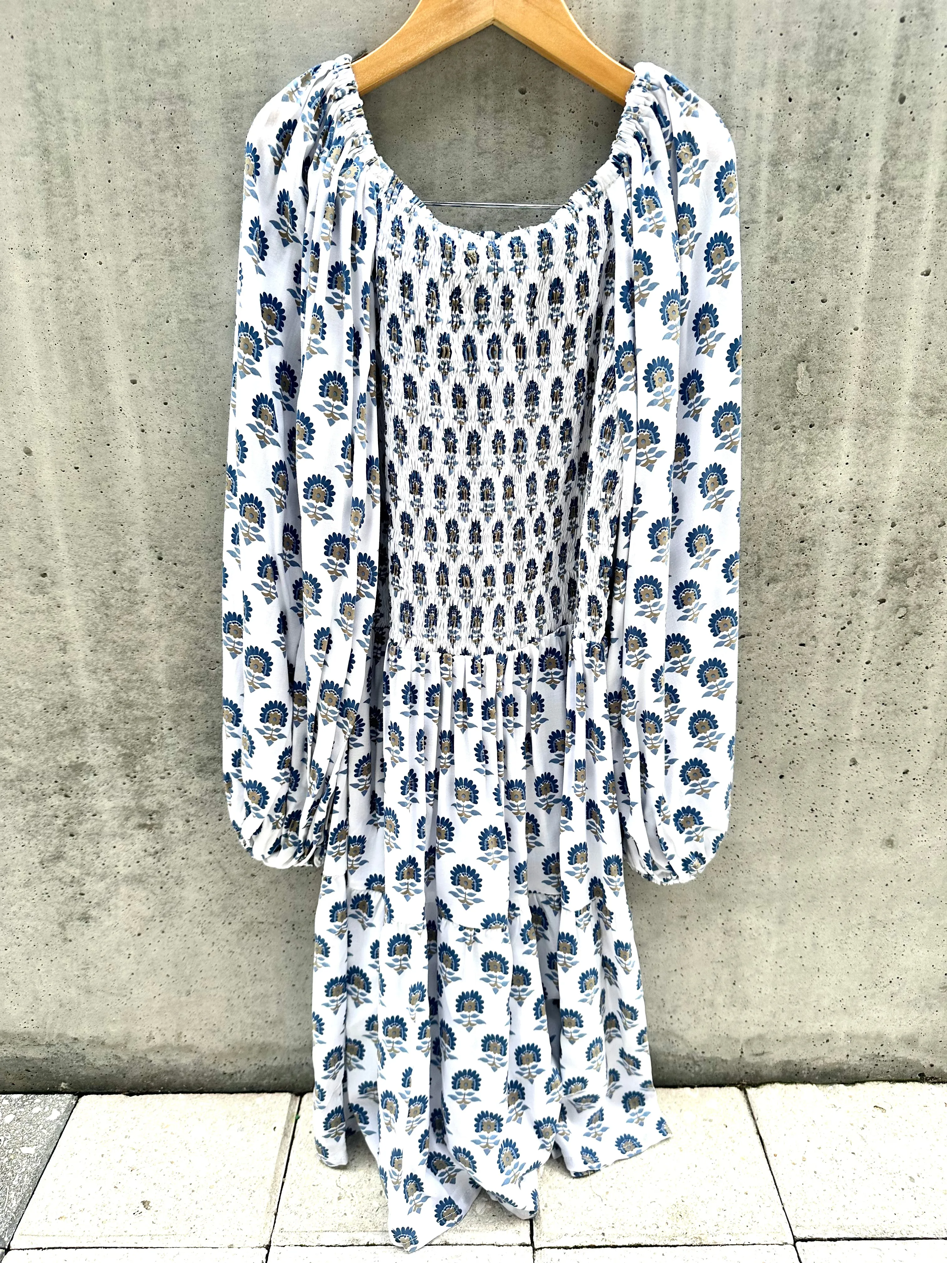 Skemo Teen Blossom Short Dress Indigo