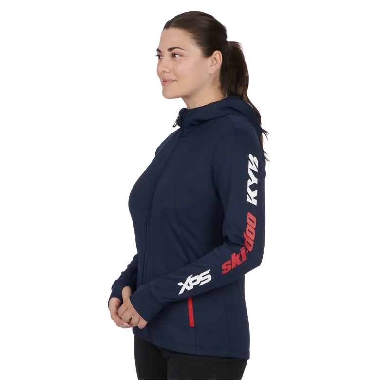 Ski-Doo Women's X-Team Sno-X Zip-Up Hoodie
